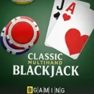 Аппарат Classic Multihand Blackjack — BGaming